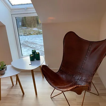 Quarto em Acomodações Particulares Nyopfort Luksusvaerelse I Naturskonne Og Rolige Omgivelser Branderup