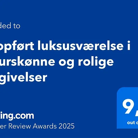 Quarto em Acomodações Particulares Nyopfort Luksusvaerelse I Naturskonne Og Rolige Omgivelser Branderup